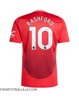 Manchester United Marcus Rashford #10 Tricou Fotbal Replică 2024-25 Barbati Acasa